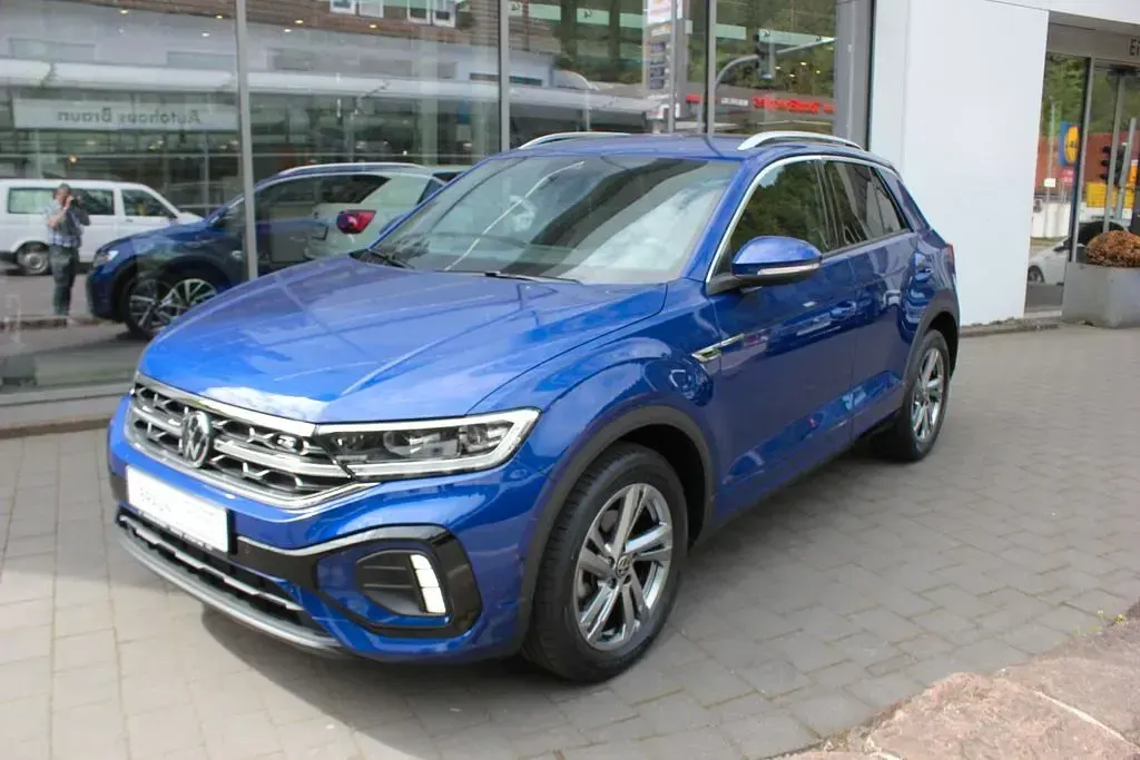 Gebraucht VW T-Roc R-line 116 PS (85 kW) 2024 Blau SUV