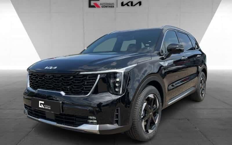 Schwarz Neu 2025 Kia Sorento Platinum SUV | 64.290 € (Teuer) - Bild 1/4
