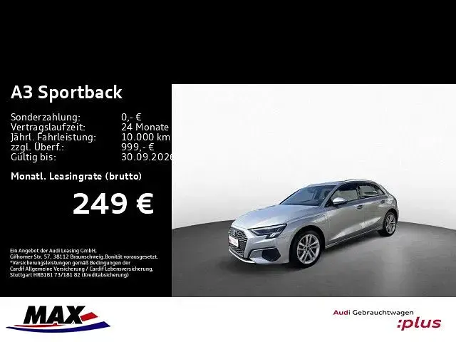 Gebraucht Audi A3 204 PS (150 kW) 2024 Silber Limousine
