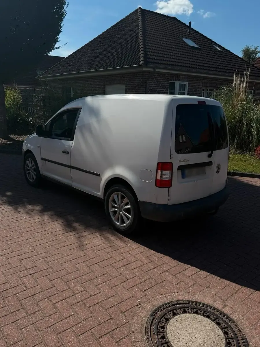 Gebraucht VW Caddy 70 PS (51 kW) 2004 Weiß Van / Kleinbus