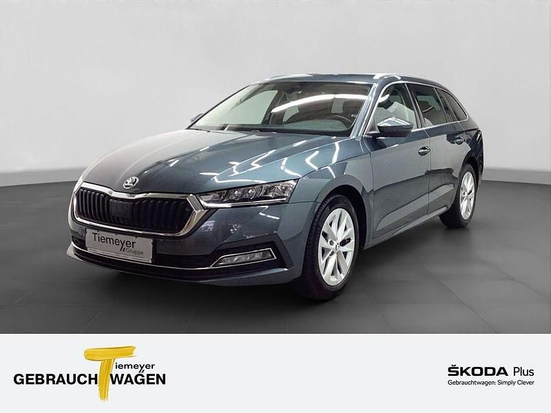 Grau Gebraucht 2021 Skoda Octavia Clever Kombi | 19.950 € (Guter Preis) - Bild 1/4