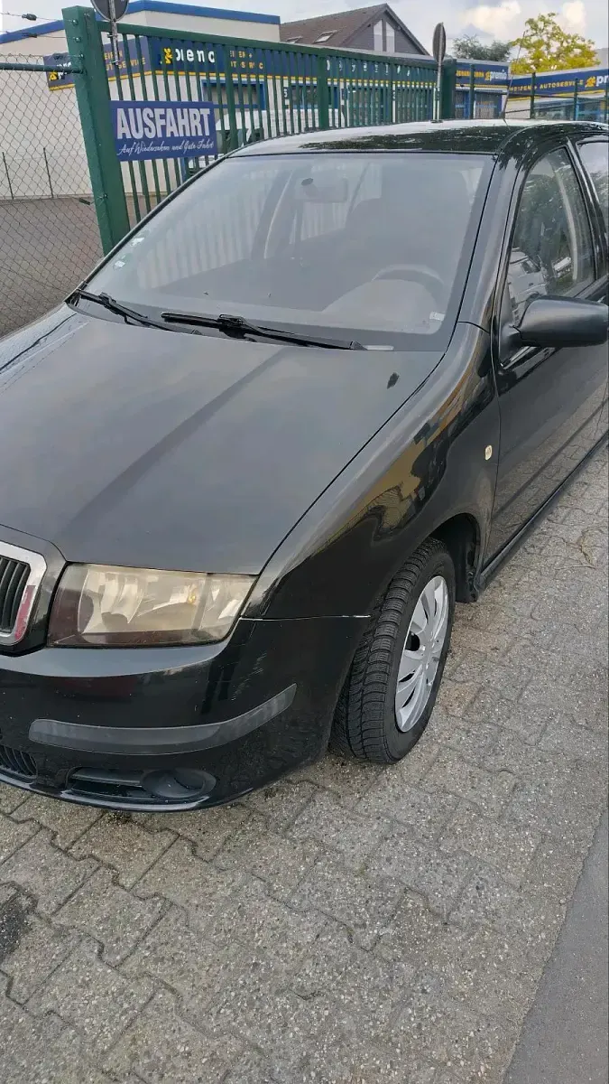 Gebraucht Skoda Fabia 2005 Schwarz Limousine