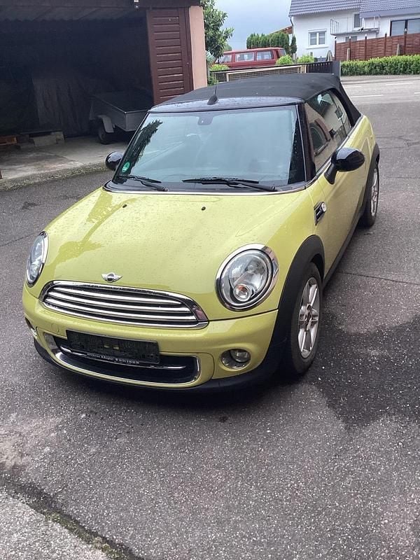 Gelb Gebraucht 2010 Mini Cooper Cabriolet Cabrio | 6.900 € - Bild 1/4