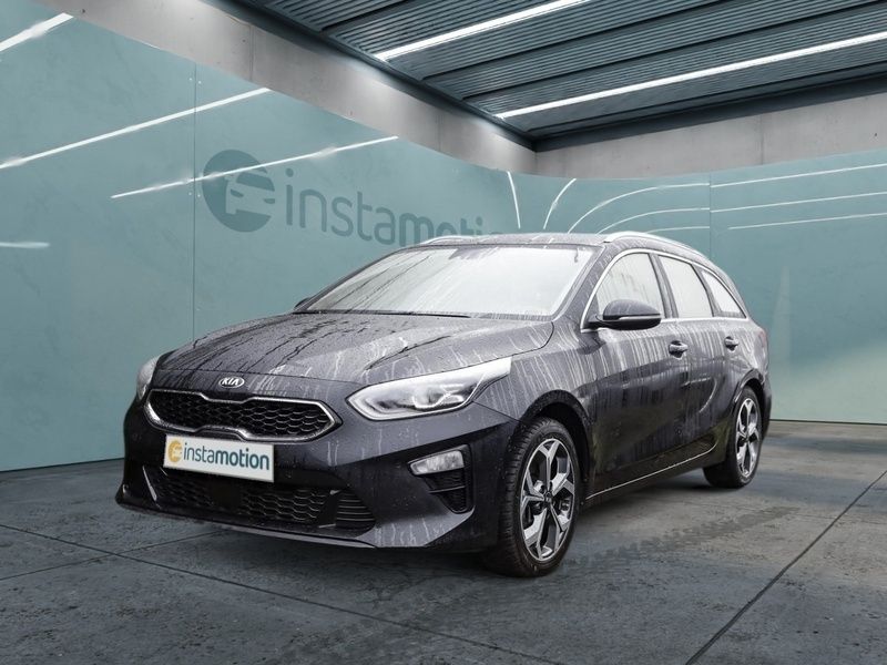Schwarz Gebraucht 2019 Kia Ceed Spirit Kombi | 19.589 € - Bild 1/4