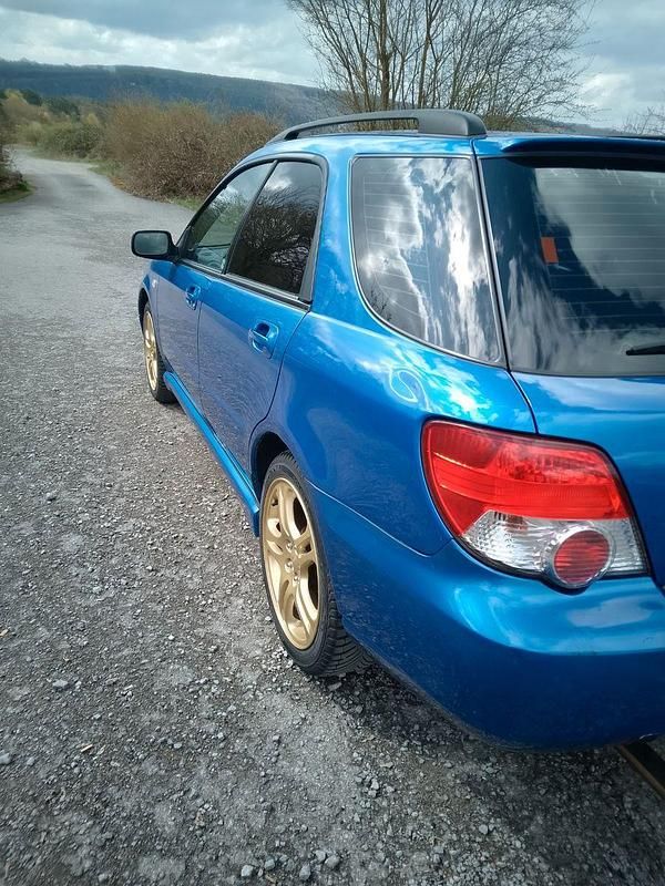 Gebraucht Subaru Impreza 125 PS (91 kW) 2004 Blau Kombi