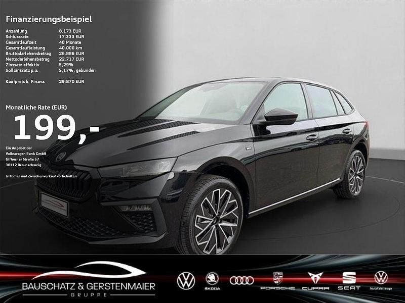 Schwarz magic perleffekt (schwarz) Gebraucht 2024 Skoda Scala Drive Kleinwagen | 29.870 € (Teuer) - Bild 1/4