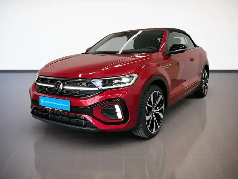 Gebraucht VW T-Roc Cabriolet R-line 150 PS (110 kW) 2025 Rot Cabrio