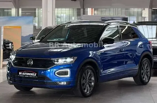 Gebraucht VW T-Roc R-line 150 PS (110 kW) 2022 Ravennablau metallic SUV