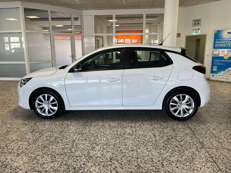 Gebraucht Opel Corsa Edition 101 PS (74 kW) 2023 Lack weiss banquise/typ aussenverkleidun (metallic) Kleinwagen