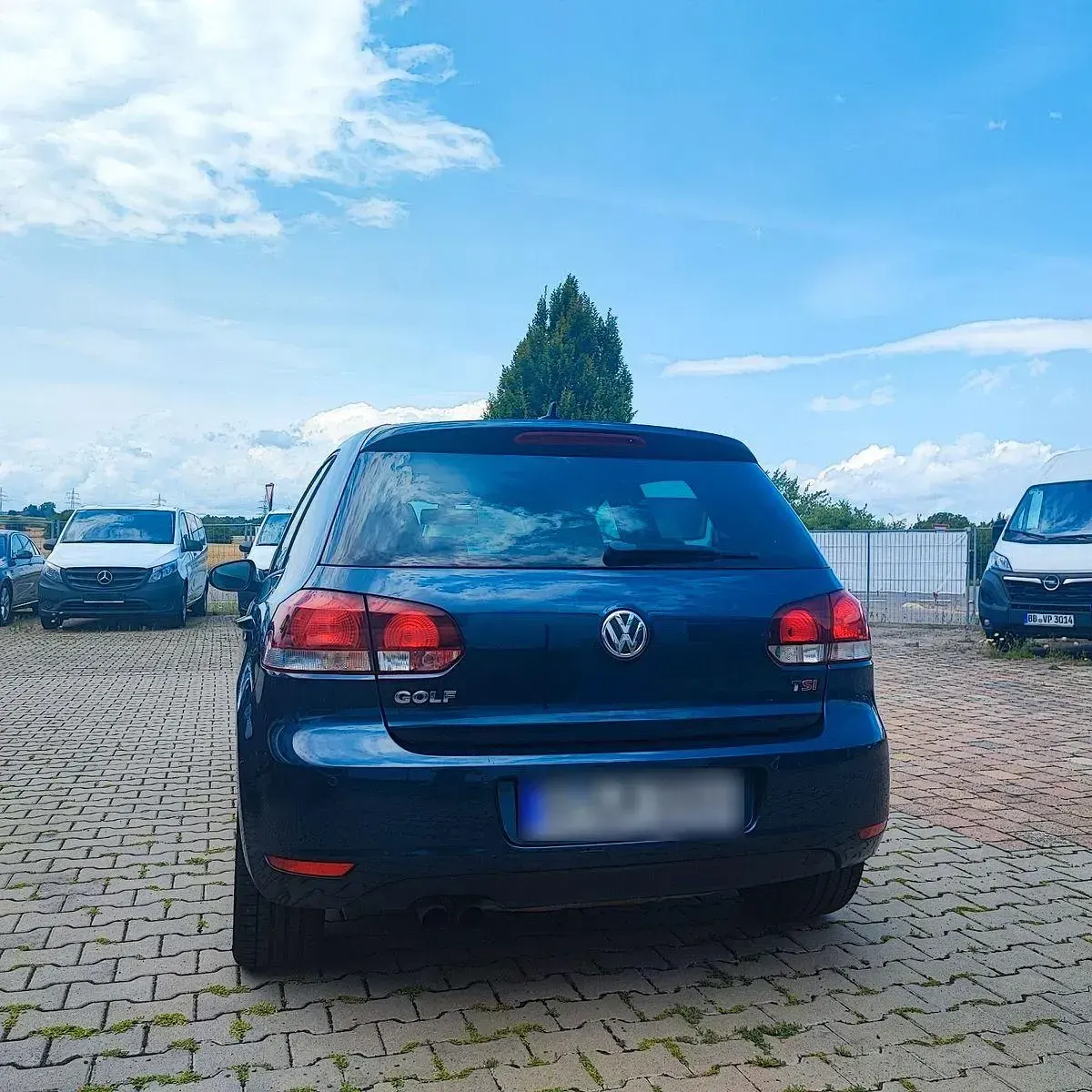 Gebraucht VW Golf VI Highline 160 PS (117 kW) 2011 Blau Kleinwagen