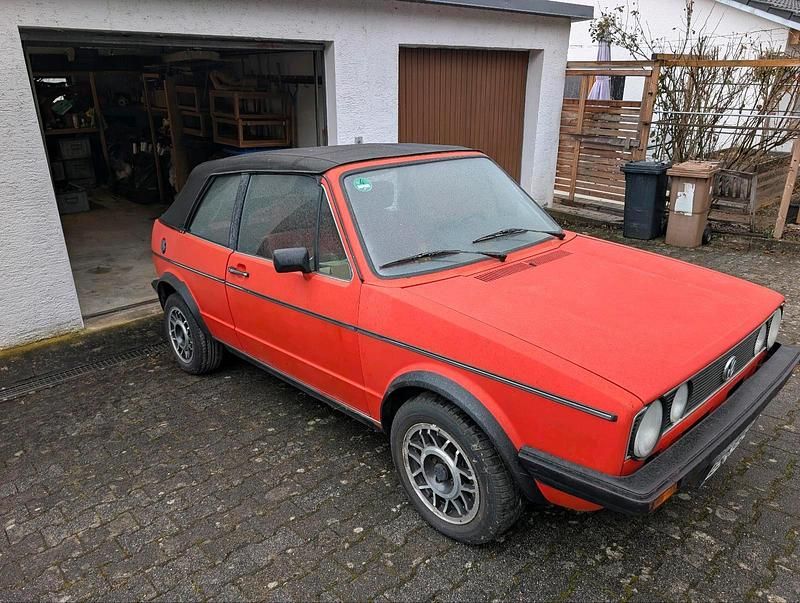 Gebraucht VW Golf Cabriolet 95 PS (69 kW) 1987 Rot Cabrio
