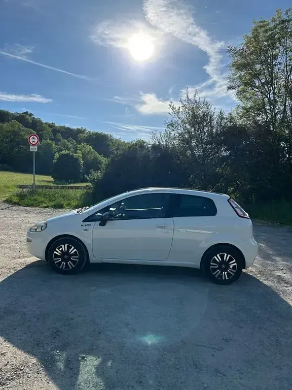 Gebraucht Fiat Punto Young 69 PS (50 kW) 2015 Weiß Kleinwagen