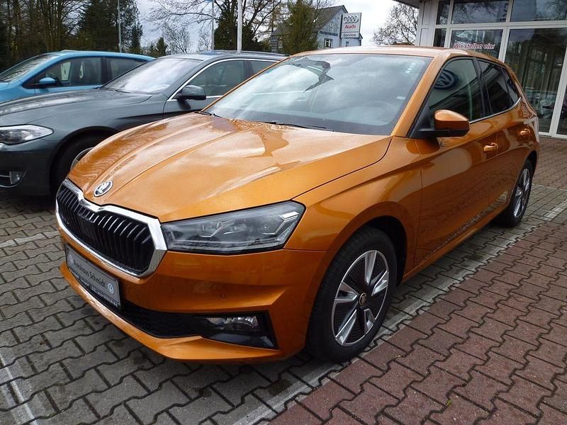 Gebraucht Skoda Fabia 110 PS (80 kW) 2021 Orange Limousine