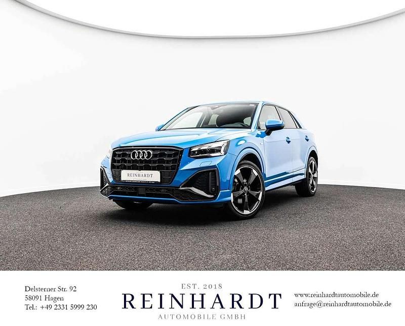 Turboblau Gebraucht 2022 Audi Q2 S-Line SUV | 27.315 € (Guter Preis) - Bild 1/3