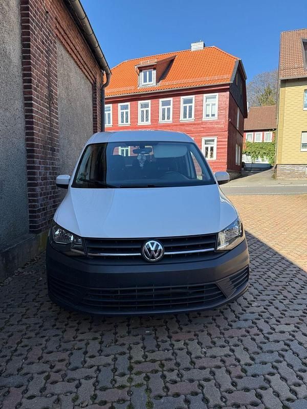 Gebraucht VW Caddy 131 PS (96 kW) 2019 Weiß Van / Kleinbus