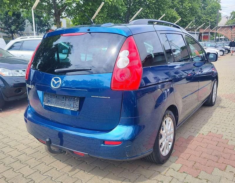 Gebraucht Mazda 5 Exclusive 143 PS (105 kW) 2007 Haitiblau metallic Van / Kleinbus