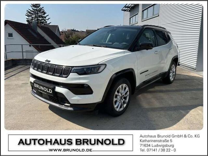 Alpine white Gebraucht 2023 Jeep Compass SUV | 39.900 € - Bild 1/4