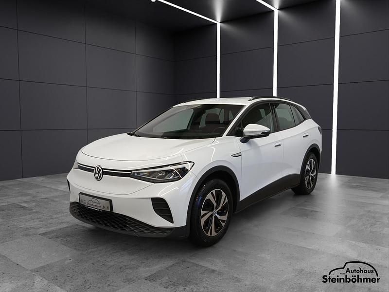 Gebraucht VW ID.4 Pure 108 kW (148 PS) 2021 Gletscherweiss (weiß) SUV