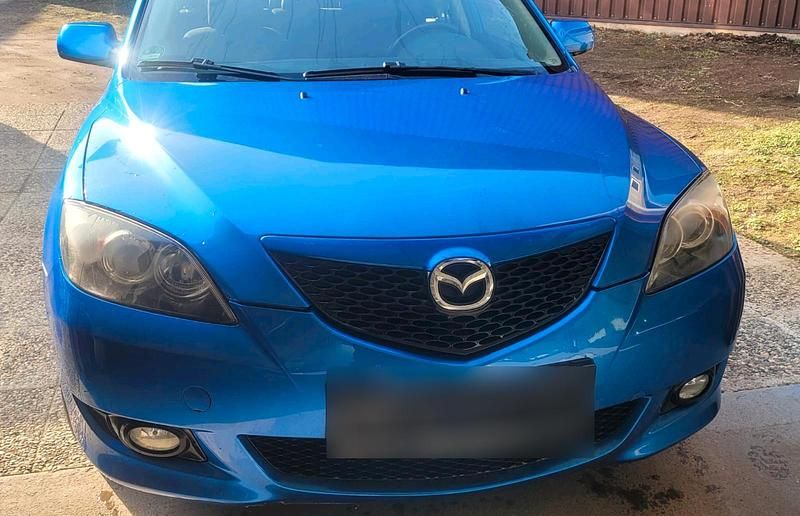 Gebraucht Mazda 3 105 PS (77 kW) 2003 Blau Kleinwagen