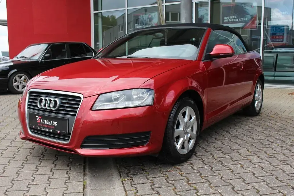 Gebraucht Audi A3 Cabriolet Attraction 105 PS (77 kW) 2008 Rot Cabrio