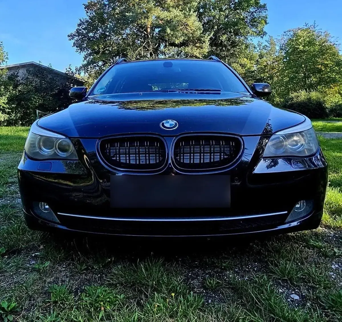 Gebraucht BMW 520 177 PS (130 kW) 2008 Schwarz Limousine