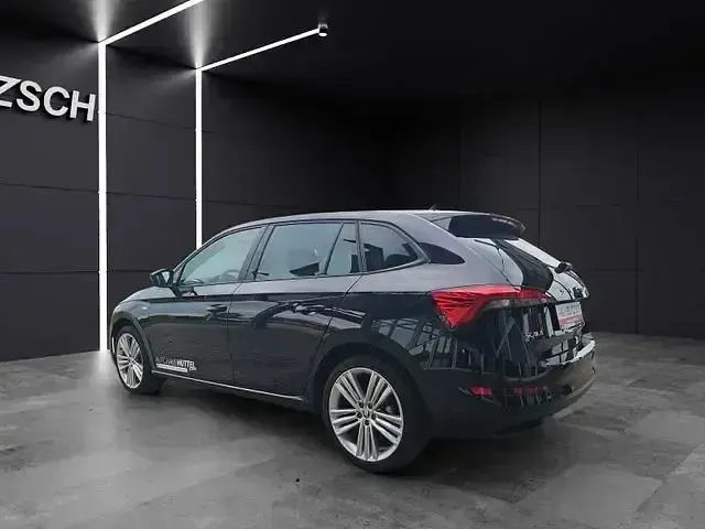 Gebraucht Skoda Scala Tour 110 PS (80 kW) 2023 Schwarzmagic perleffekt met. Kleinwagen