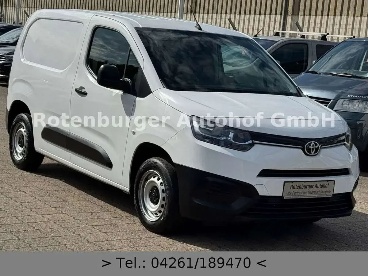 Gebraucht Toyota Proace 75 PS (55 kW) 2021 Arctic white Van / Kleinbus