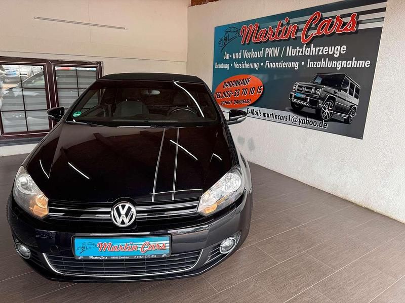 Gebraucht VW Golf Cabriolet 105 PS (77 kW) 2012 Schwarz Cabrio