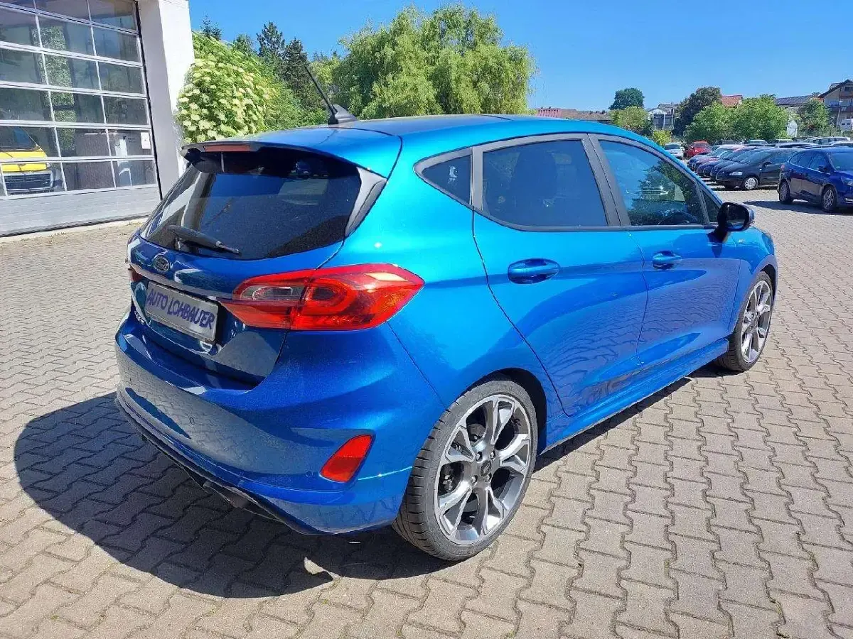 Gebraucht Ford Fiesta ST-Line 125 PS (91 kW) 2019 Dynamicblau metallic Kleinwagen