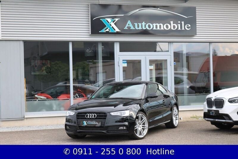 Schwarz Gebraucht 2016 Audi A5 S-Line Coupé | 16.750 € (Superpreis) - Bild 1/4