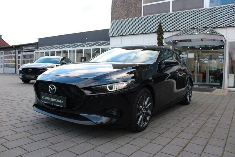 Schwarz Gebraucht 2025 Mazda 3 Exclusive-Line Limousine | 25.400 € (Guter Preis) - Bild 1/4