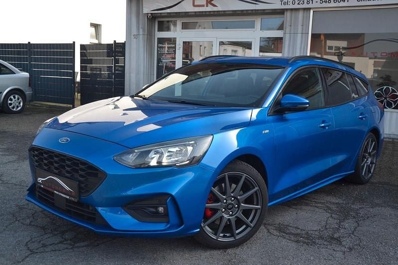 Gebraucht Ford Focus ST-Line X 150 PS (110 kW) 2020 Blau Kombi