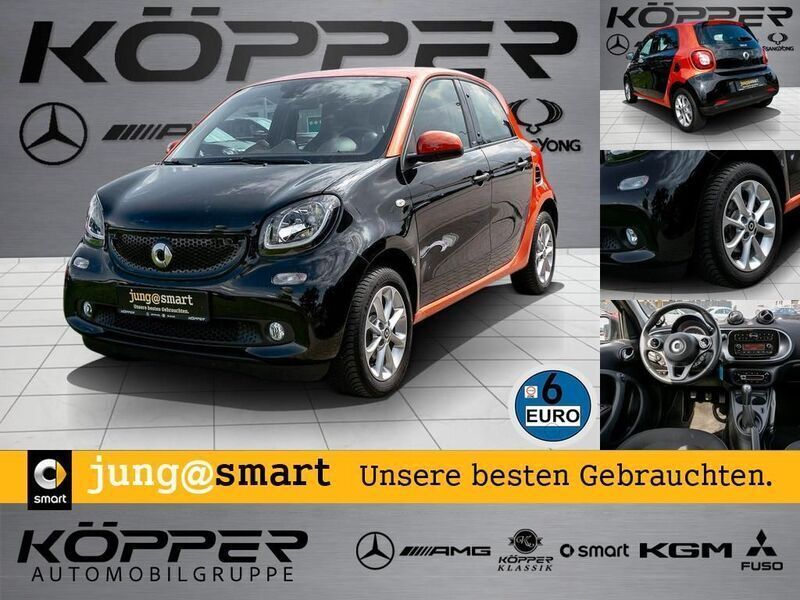 Schwarz Gebraucht 2019 Smart ForFour Passion Limousine | 10.778 € (Fairer Preis) - Bild 1/4