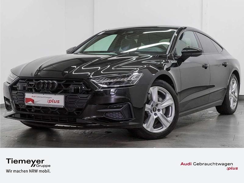 Mythosschwarz metallic Gebraucht 2024 Audi A7 Ambiente Kleinwagen | 59.880 € (Superpreis) - Bild 1/4