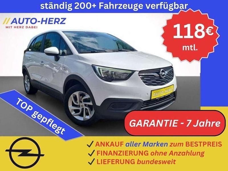 Summit white Gebraucht 2019 Opel Crossland X SUV | 10.880 € (Superpreis) - Bild 1/3
