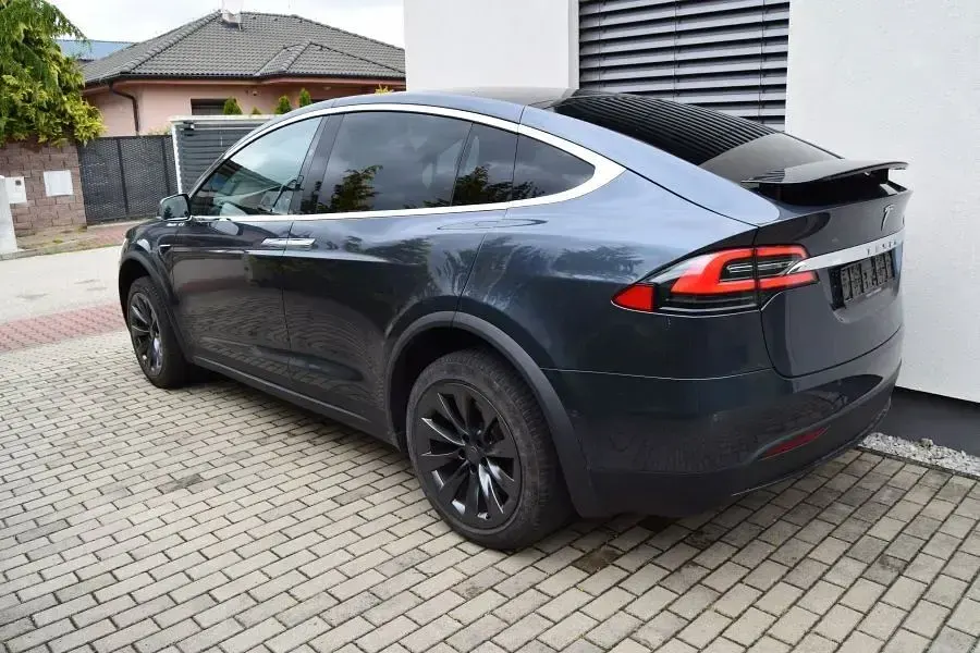 Gebraucht Tesla Model X 386 kW (525 PS) 2018 Grau SUV