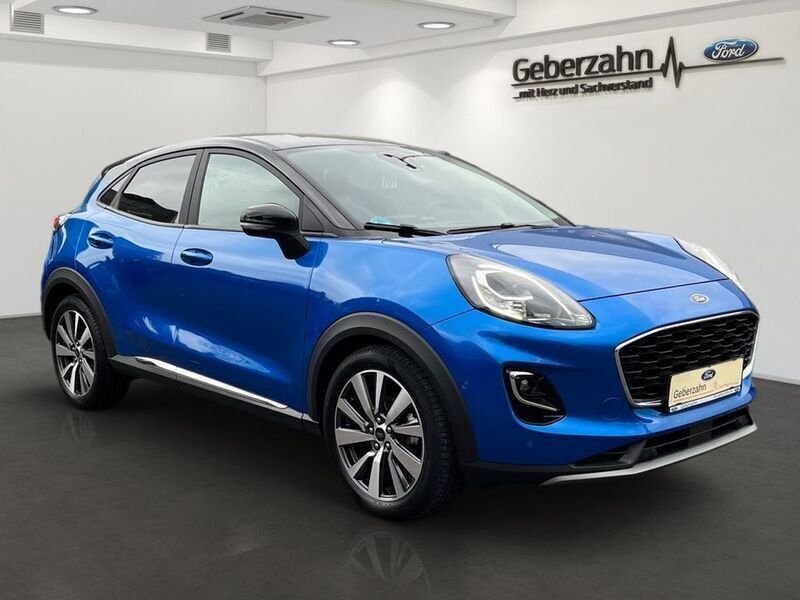 Gebraucht Ford Puma Titanium X 125 PS (91 kW) 2021 Dynamicblau metallic SUV