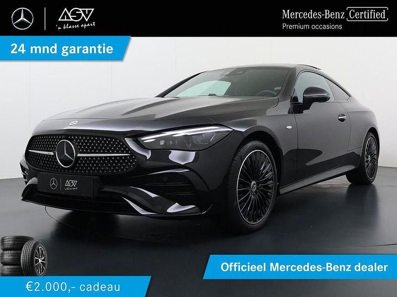 Schwarz Gebraucht 2025 Mercedes CLE300 AMG line Coupé | 69.880 € - Bild 1/4