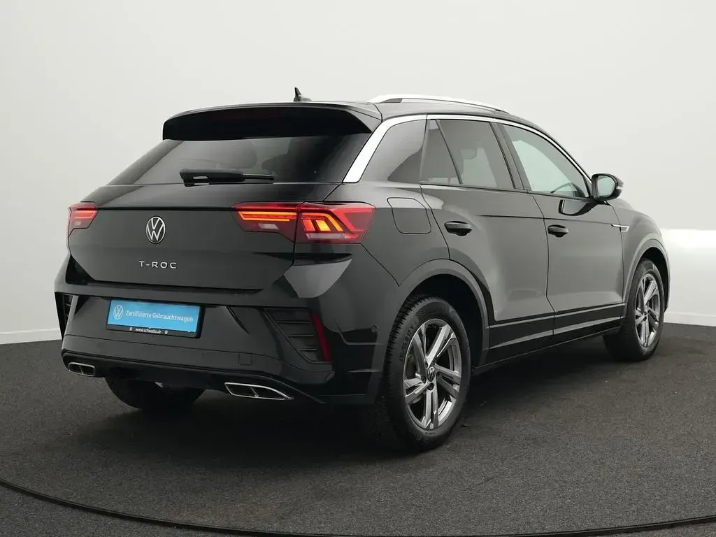Gebraucht VW T-Roc R-line 150 PS (110 kW) 2025 Schwarz SUV