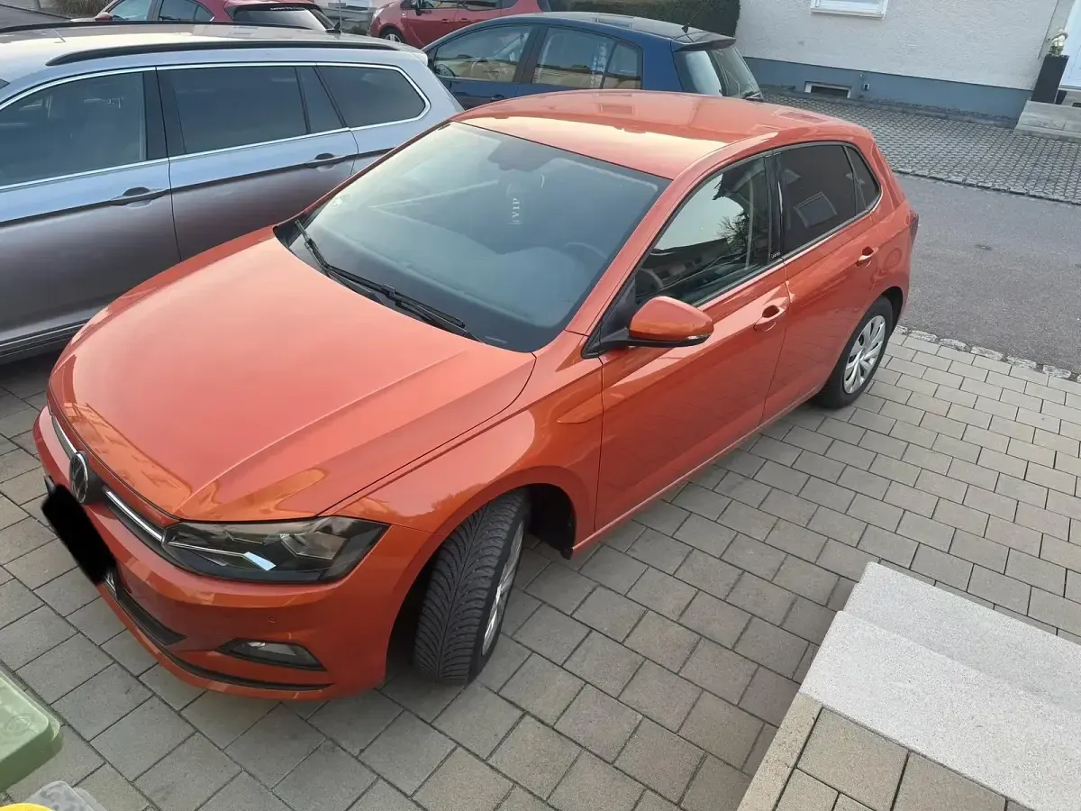 Gebraucht VW Polo United 110 PS (80 kW) 2021 Orange Kleinwagen