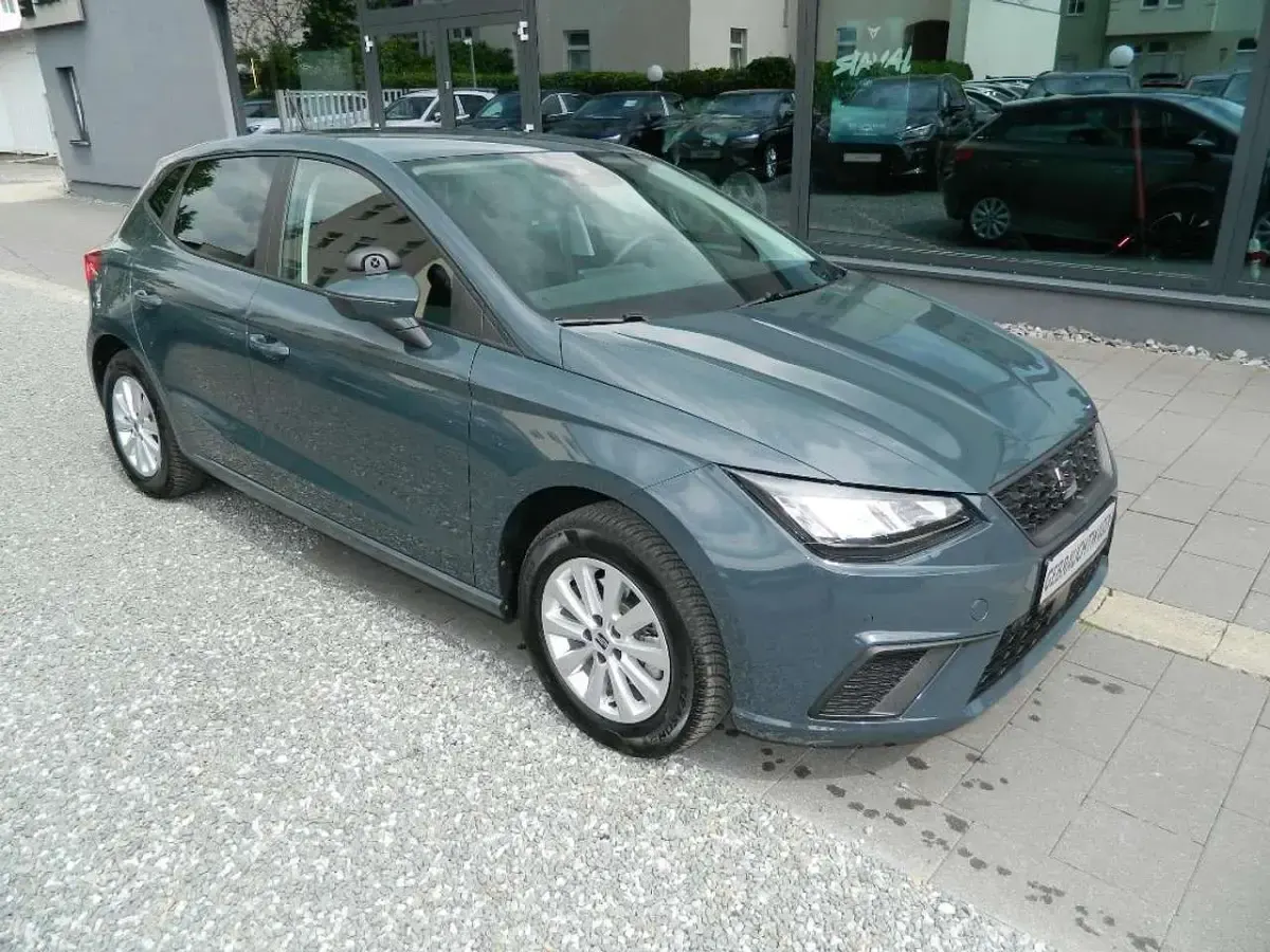 Neu Seat Ibiza Style 116 PS (85 kW) 2025 Fjordblau Kleinwagen