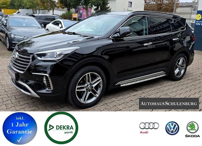 Schwarz Gebraucht 2018 Hyundai Grand Santa Fe SUV | 27.999 € (Fairer Preis) - Bild 1/3