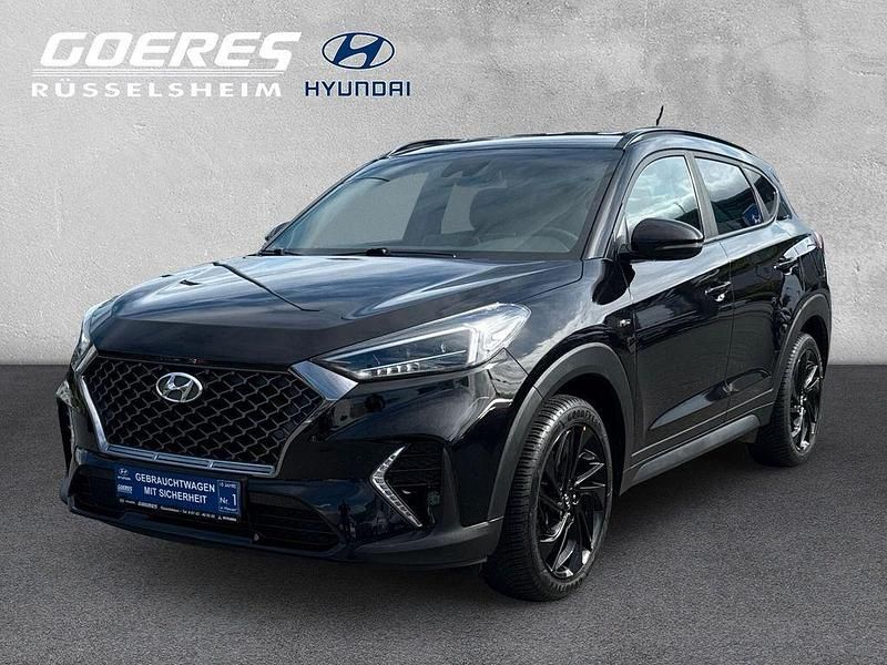 Schwarz Gebraucht 2019 Hyundai Tucson N Line SUV | 21.640 € (Etwas zu teuer) - Bild 1/4