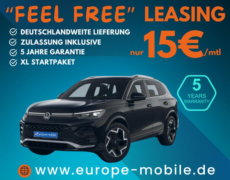 Nightshade blue metallic/blau Neu 2025 VW Tiguan R-line SUV | 52.980 € - Bild 1/1