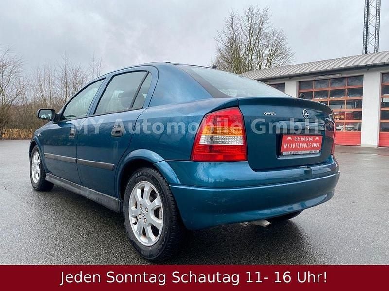 Gebraucht Opel Astra Selection 84 PS (61 kW) 2001 Blau Limousine