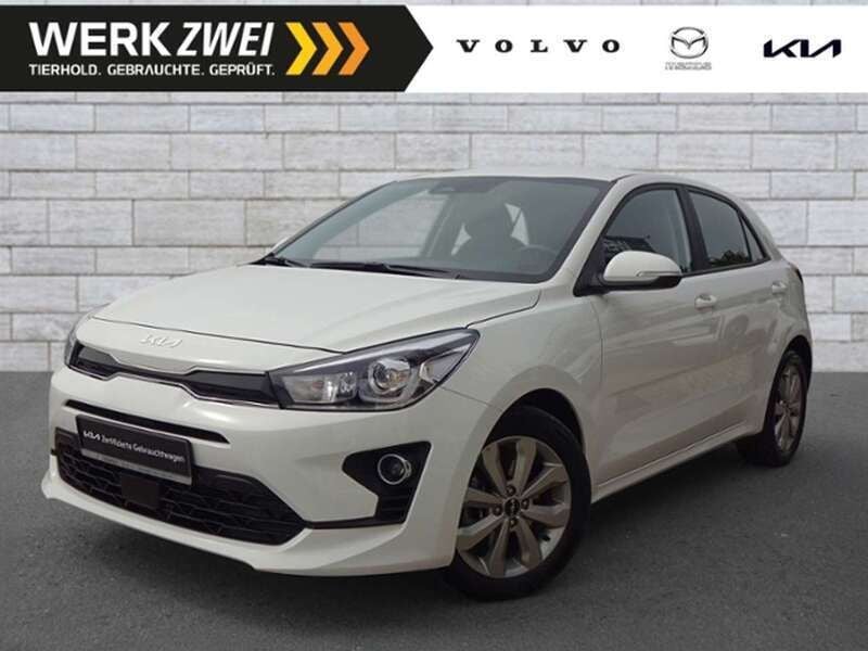 (ud) schneeweiss Gebraucht 2022 Kia Rio Vision Limousine | 13.490 € (Fairer Preis) - Bild 1/4