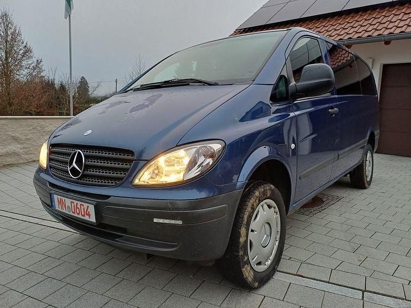 Gebraucht Mercedes Viano 150 PS (110 kW) 2006 Blau Van / Kleinbus