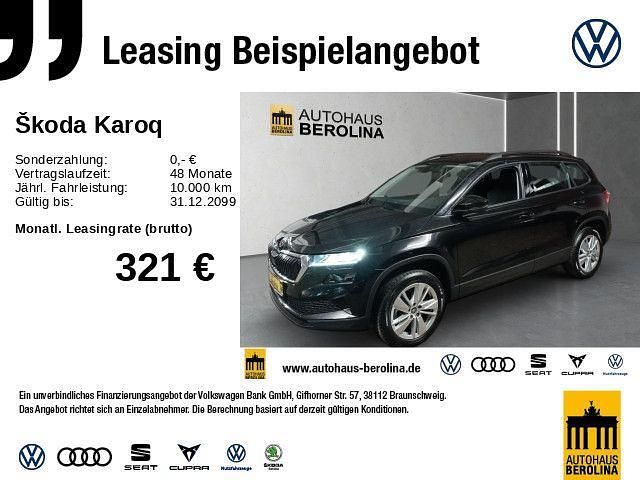 Gebraucht Skoda Karoq Selection 150 PS (110 kW) 2025 Schwarz SUV