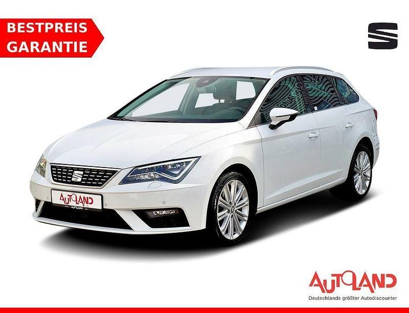 Weiß Gebraucht 2020 Seat Leon ST XCELLENCE Kombi | 22.950 € (Teuer) - Bild 1/4