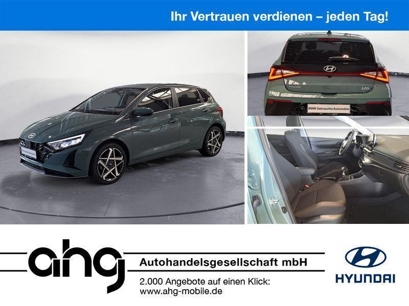 Mangrove green mineraleffekt Gebraucht 2024 Hyundai i20 Prime Limousine | 20.790 € (Fairer Preis) - Bild 1/4
